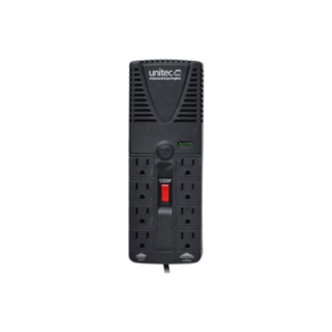 Regulador de Voltaje Unitec U-1200 8 puestos - Image 2