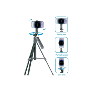 Trípode para celular con sensor de movimiento ST-17 | 360° y control remoto - Image 1